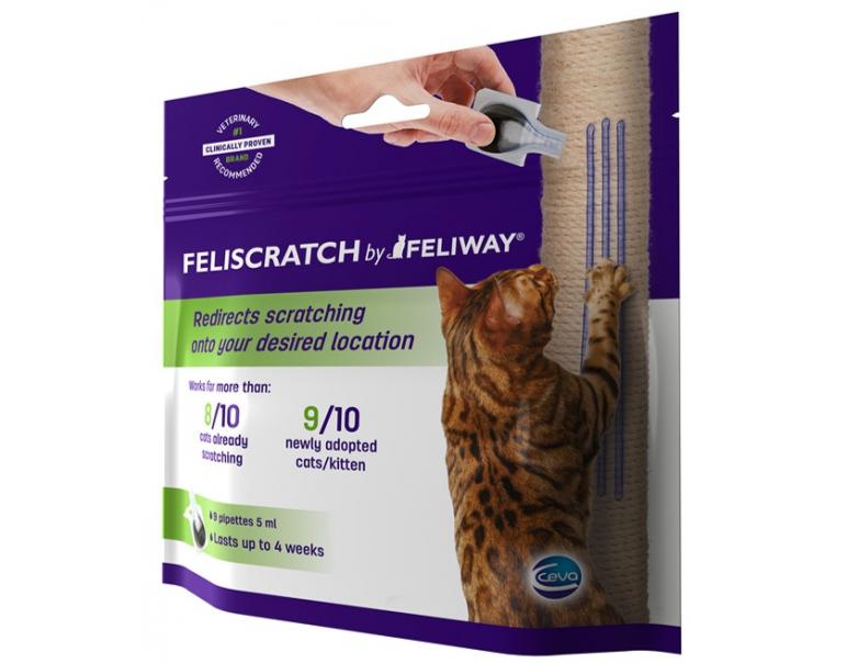 FELISCRATCH by FELIWAY 9 pipetas x 5mL. Mascotas y salud